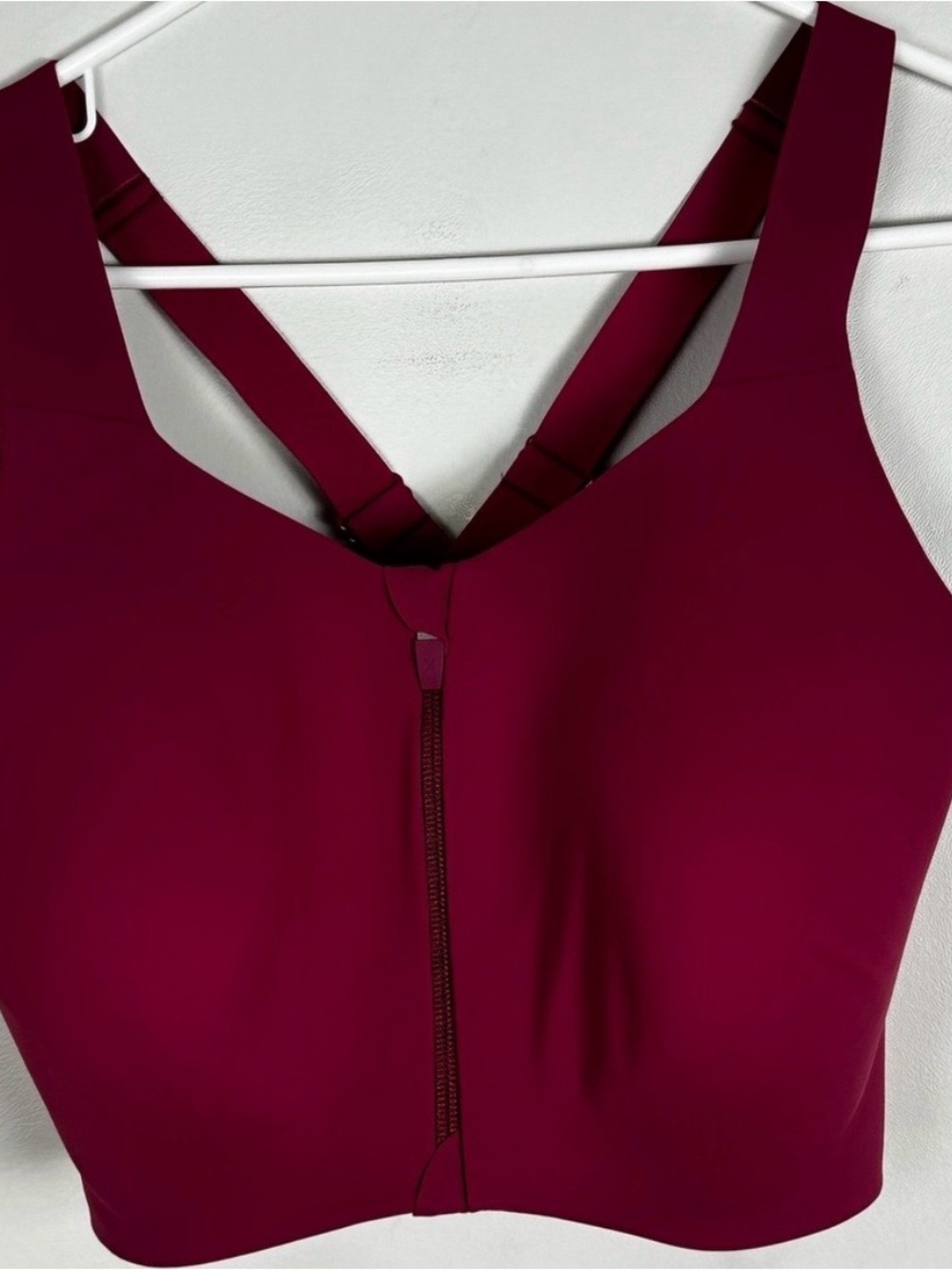 Knix Catalyst Front Zip Sports Bra in Pink and Women's Size 6++ - Picture 3 of 9